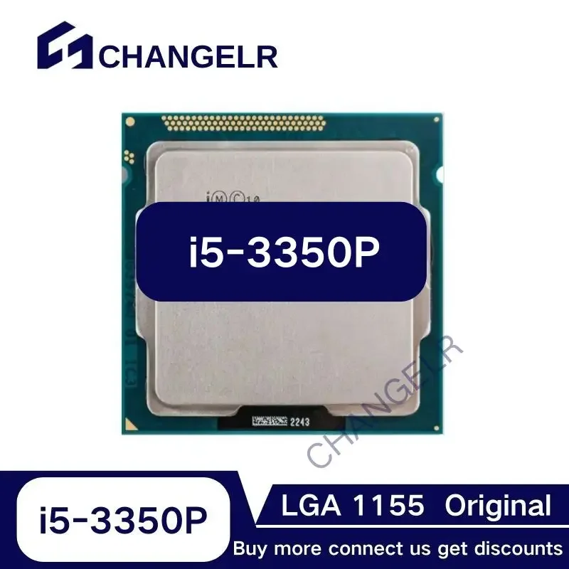 I5-3350P SR0WS 4 ядра потока FCLGA1155 i5 3350 P 22 нм 3 ГГц 6 Мб L3 LGA1155