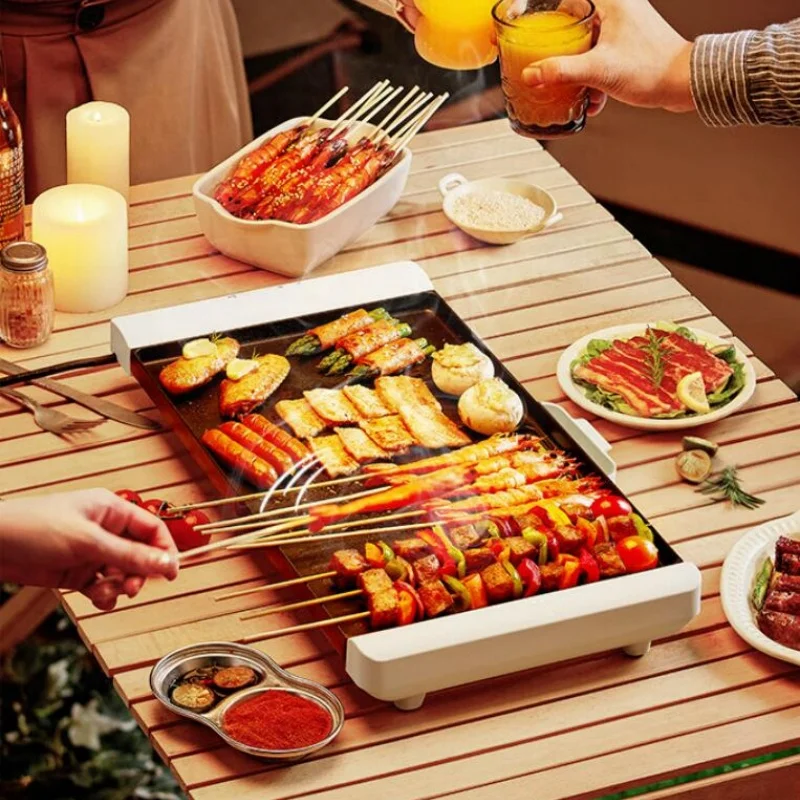 Электрический гриль Bear 220 В 1600 Вт электрическая бытовая многофункциональная