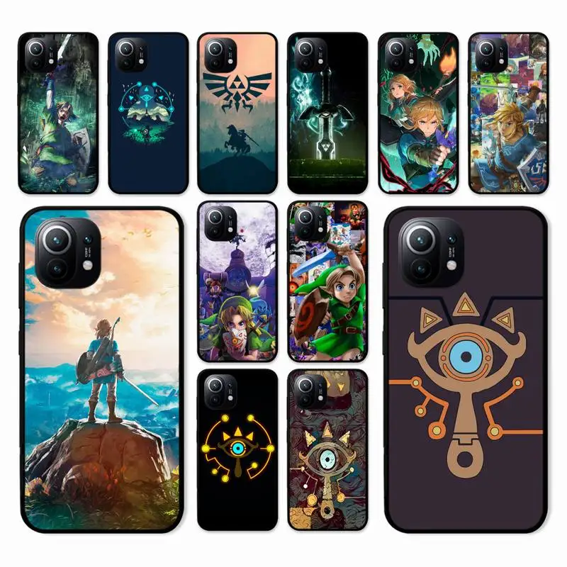 

Game L-Legend of Z-Zelda Phone Case for Xiaomi mi 5 6 8 9 10 lite pro SE Mix 2s 3 F1 Max2 3 coque