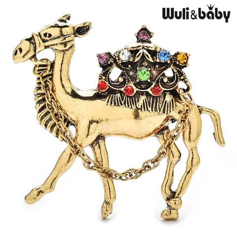 Wuli&baby винтажные броши верблюды