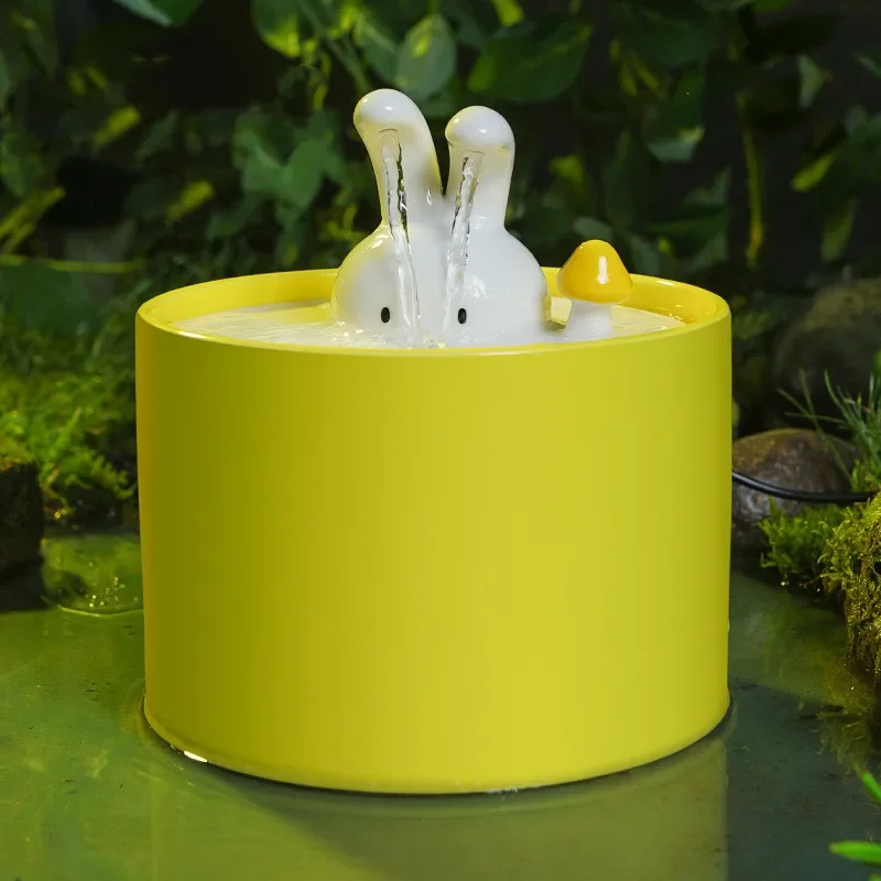 Керамическая поилка для кошек фонтан поилки собак беспроводной USB-дозатор декор