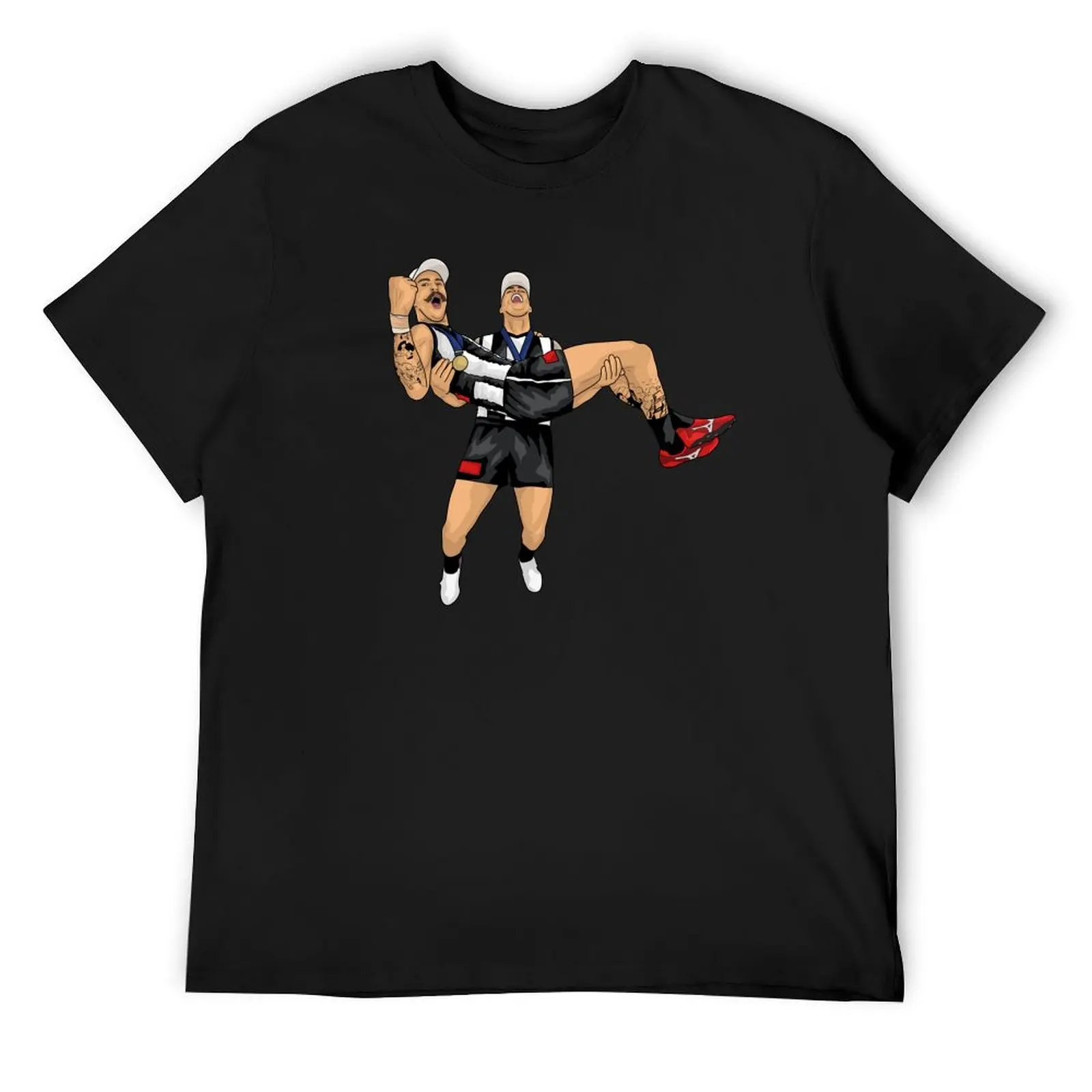 Футболка Brayden Maynard/Oleg Markov Premiership с аниме-фигурками мешковатые рубашки заготовки