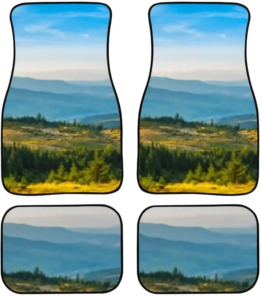 4 шт. автомобильные коврики для воздушных шаров с принтом