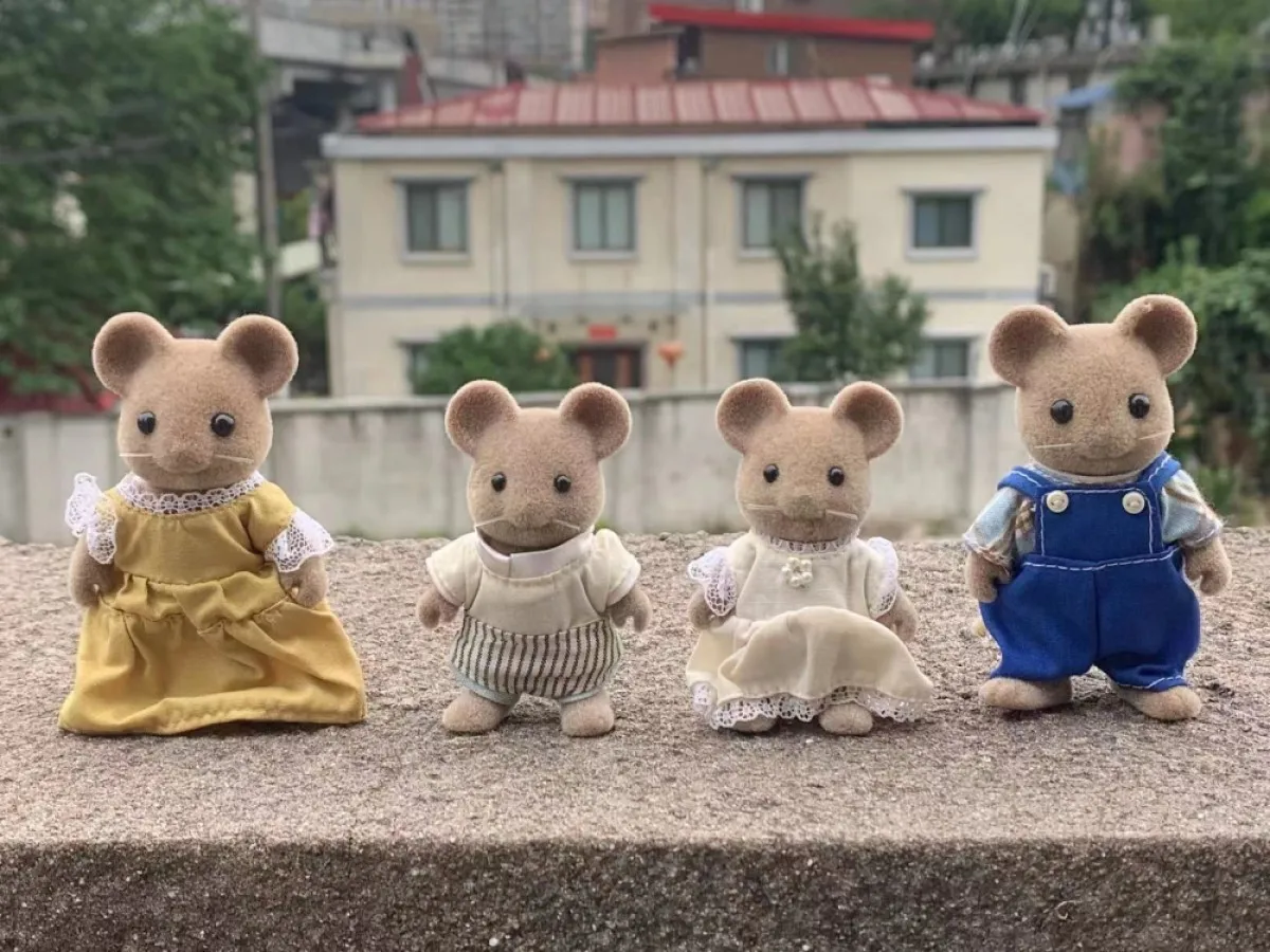 

Игрушки-животные, 4 шт., без коробки