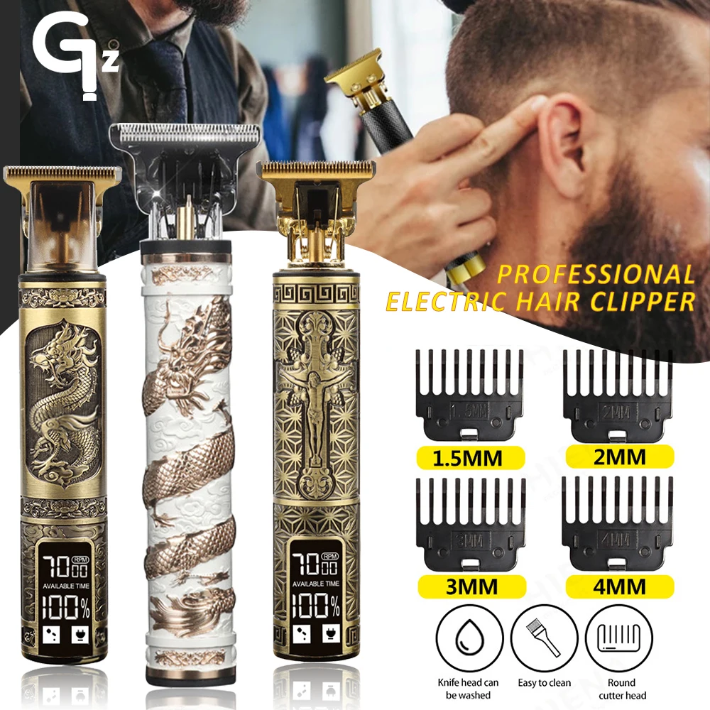 

T9 USB Electric Hair Cutting Machine Rechargeable New Hair Clipper Man Shaver Trimmer For Men Barber Professional Beard Trimmer