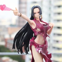 35cm one piece luffy figure gk statue boa hancock pvc 16 scale anime sexy girls model figure