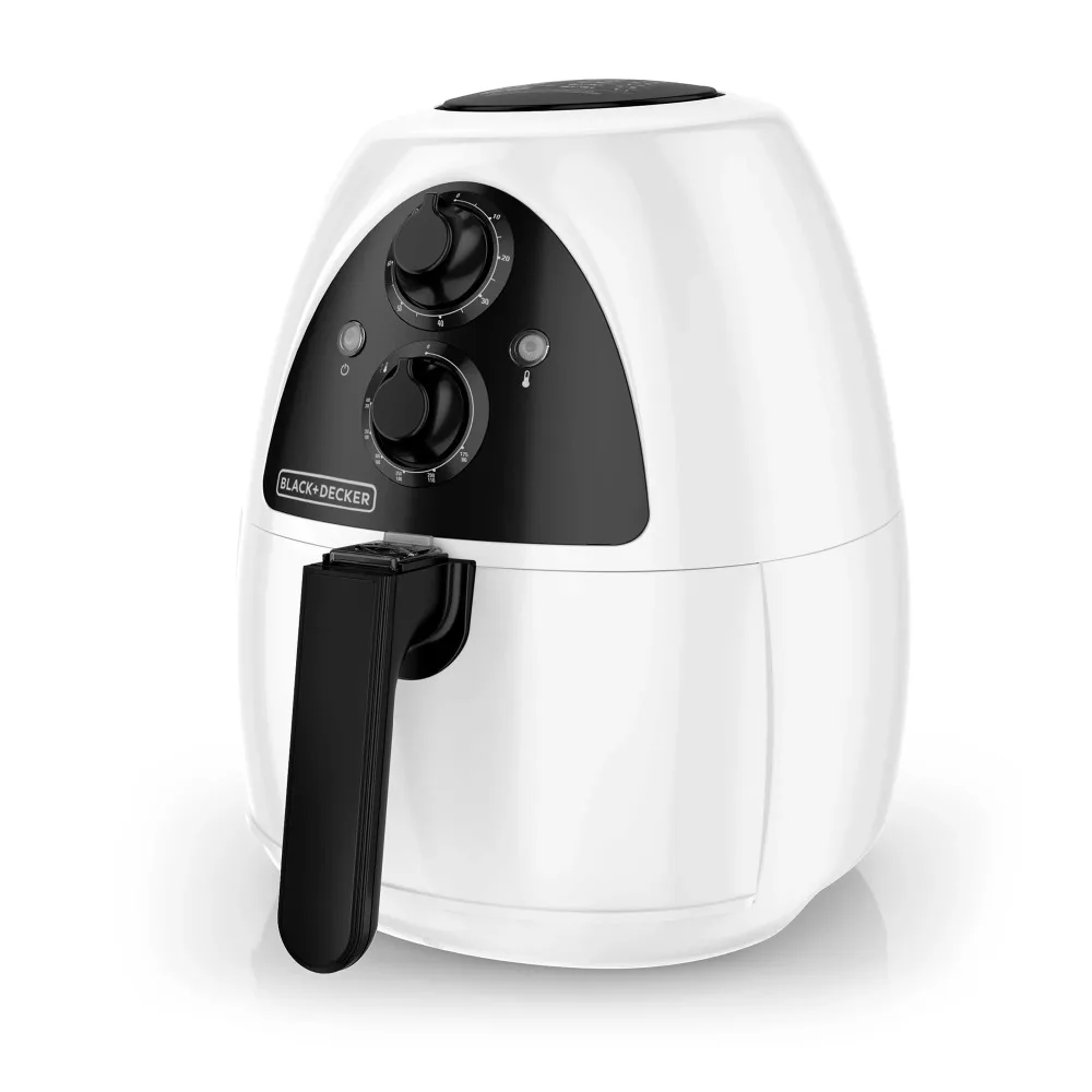 

BLACK+DECKER Purifry 2-Liter Air Fryer, White, HF100WD