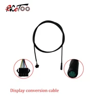 display plug conversion cable 5pin display waterproof to connect to the sm plug display conversion cable for bicycle ricetoo