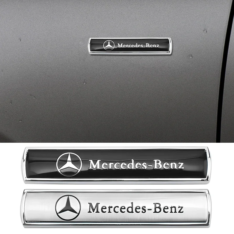 2 шт. металлическая наклейка на автомобиль эмблема для Mercedes Benz AMG GLE GLS CLS GLC CLA GLA GLK ML