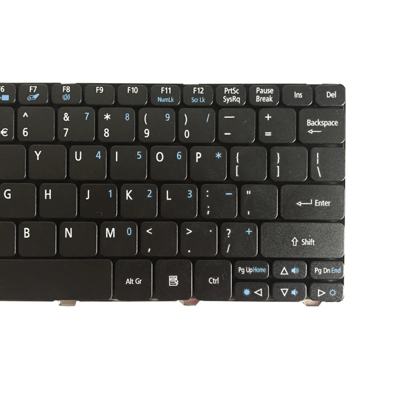 Клавиатура США для Acer Aspire One D255 D257 AOD257 D260 D270 521 532 532H 533 AO521 AO533 NAV50 черная клавиатура