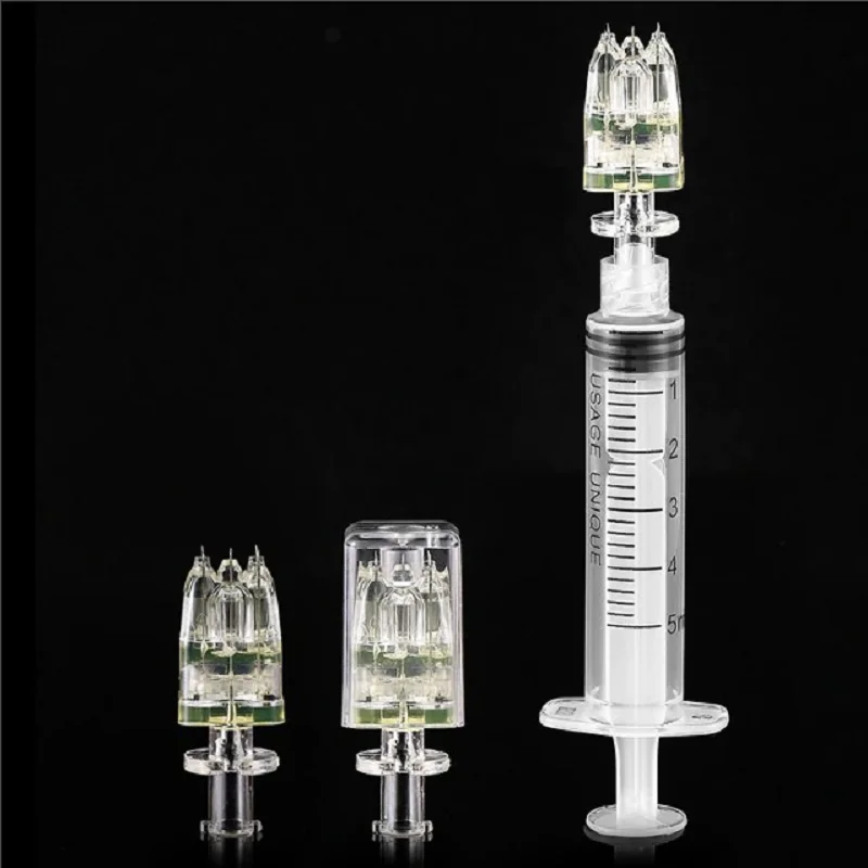 

Mesotherapy Crystal 5 pin multi needles for syringe for Individual injection dermal filler skinbooster personal use