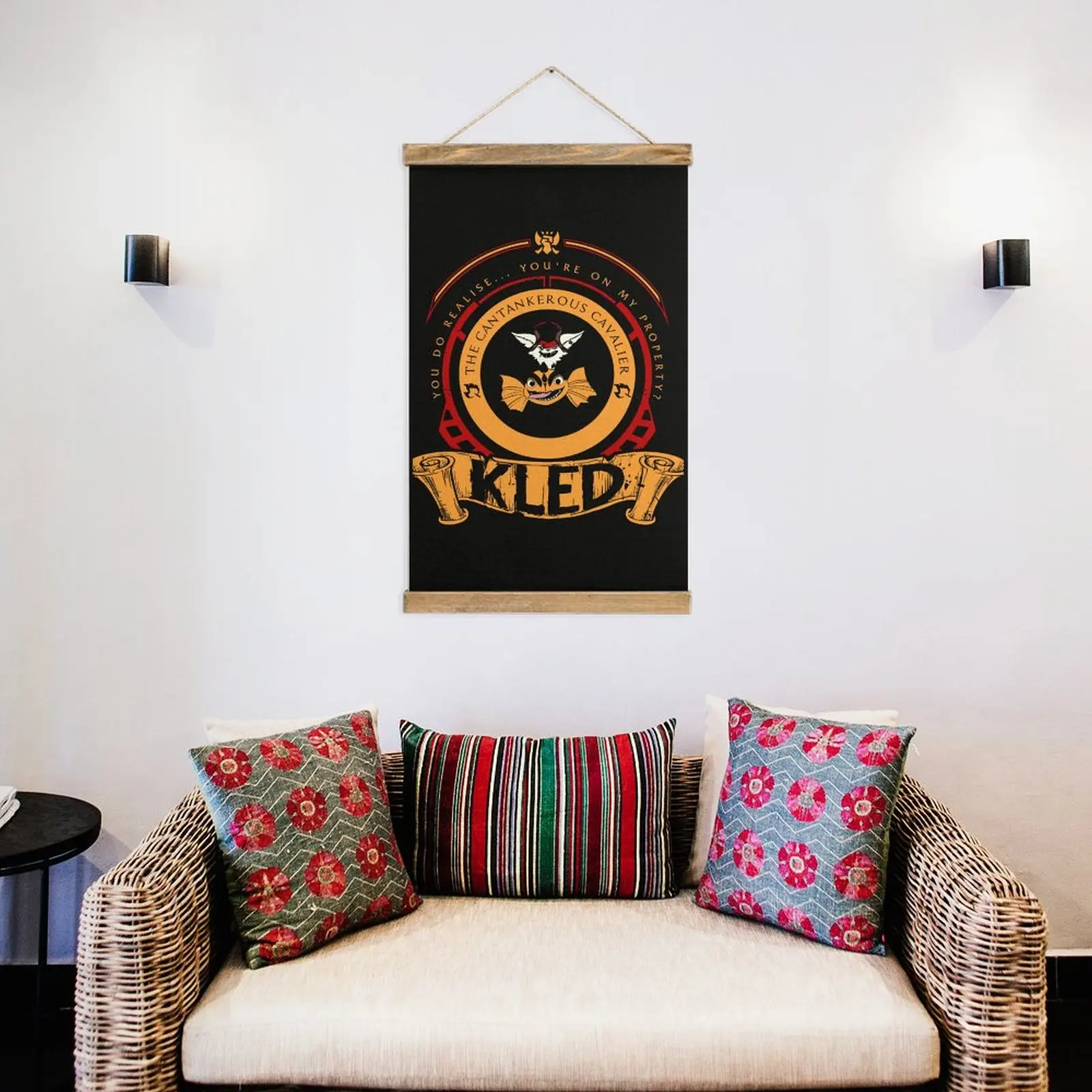 KLED Ограниченная серия три смешанные картины картина подвесная Картина на холсте