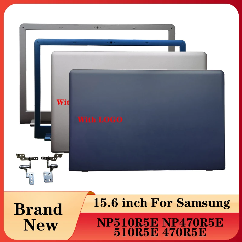 

NEW Laptops Cases for Samsung 510R5E 470R5E NP510R5E NP470R5E Laptop LCD Back Cover /Front Bezel/Hinges Plastic