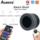 Беспроводной кнопочный переключатель Aubess Tuya Zigbee, автоматический прибор для управления умными кнопками, с приложением Smartlife