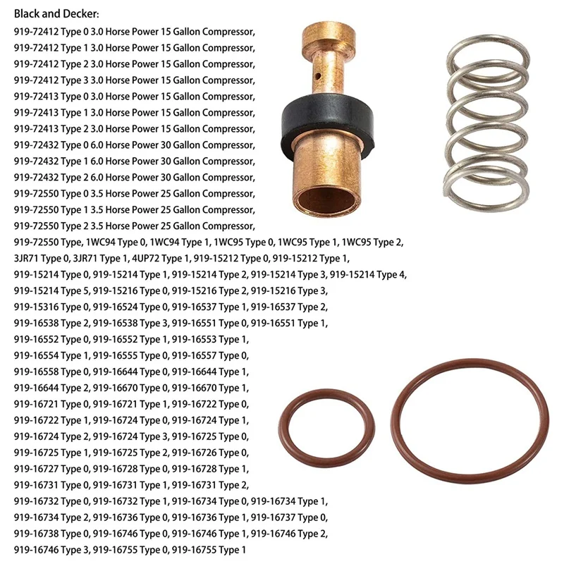 Сменный комплект регулятора воздушного компрессора N008792 D55155 совместимый с