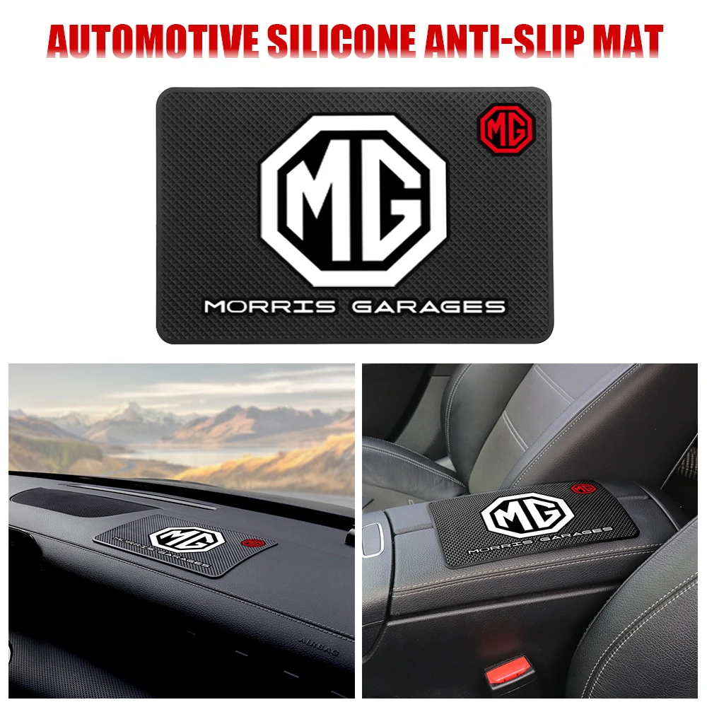 

Car Non-Slip Mats Auto Interior Dashboard Anti-Slip Silicone Pads for MG ZS HS GS ZR 3 5 6 7 350 550 996R 90S 995 X-Power Orkina