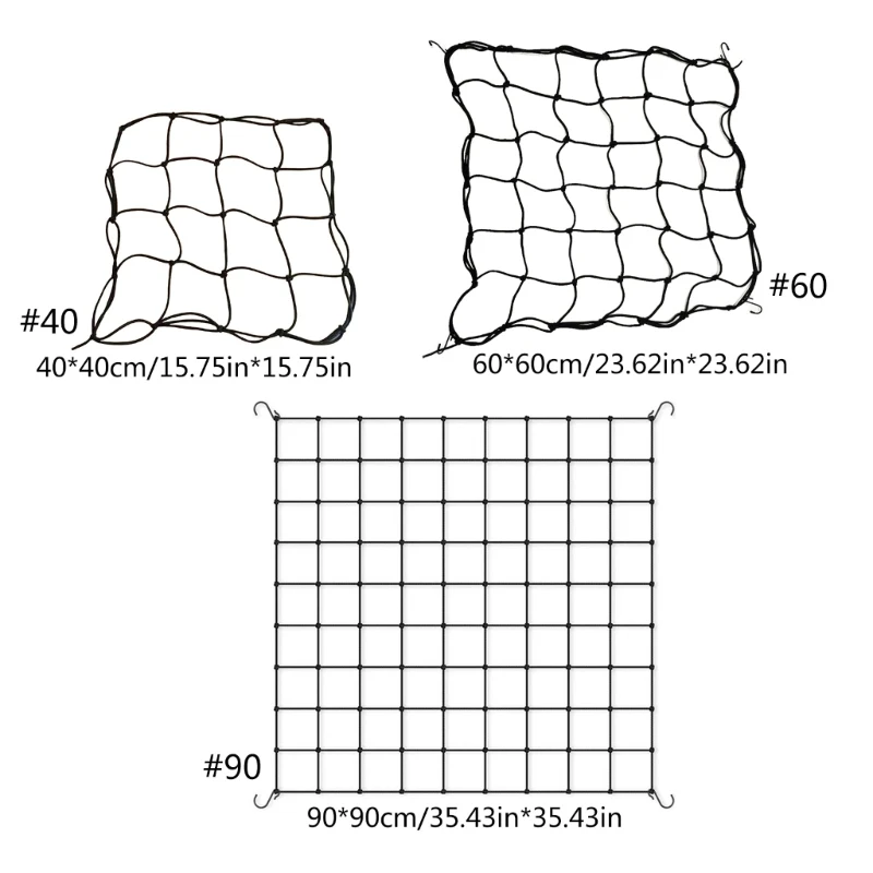 Поддержка растений Scrog Net Эластичная решетка для палатки теплиц 40x40/60x60/90x90см