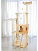 house for cats cat jumping platform cat climbing rack wood furniture array gym house toys tree grab bar furniture supplies pet