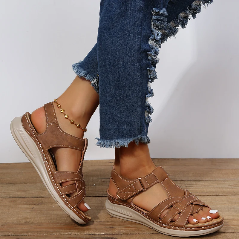 

Summer Women's Sandals Advanced Orthopedic Women's Shoes Fashion Women's Platform Walking Beach Sandals Women's Wedge Sandals