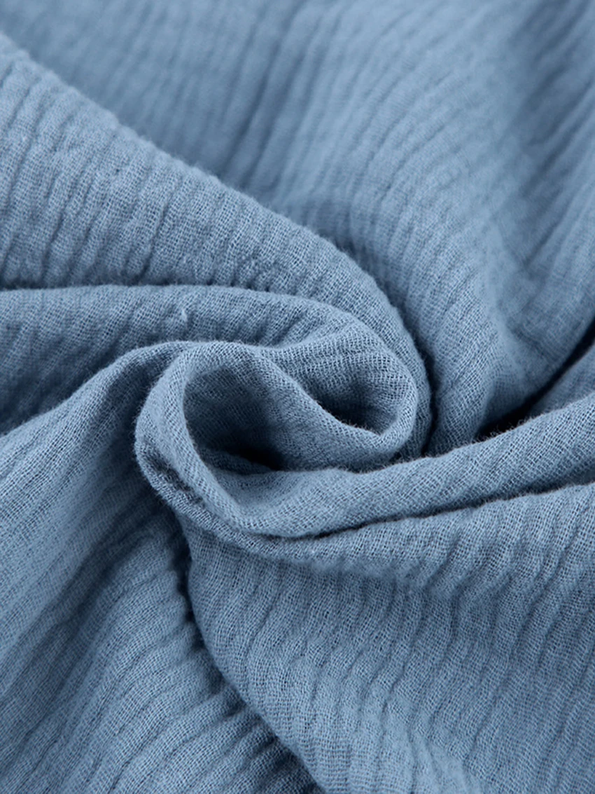 Marthaqiqi Cotton Women'S Pajamas Sexy V-Neck Robe Long Sleeve Nightgowns Double Pockets Lace Up Bathrobe Home Clothes For Women