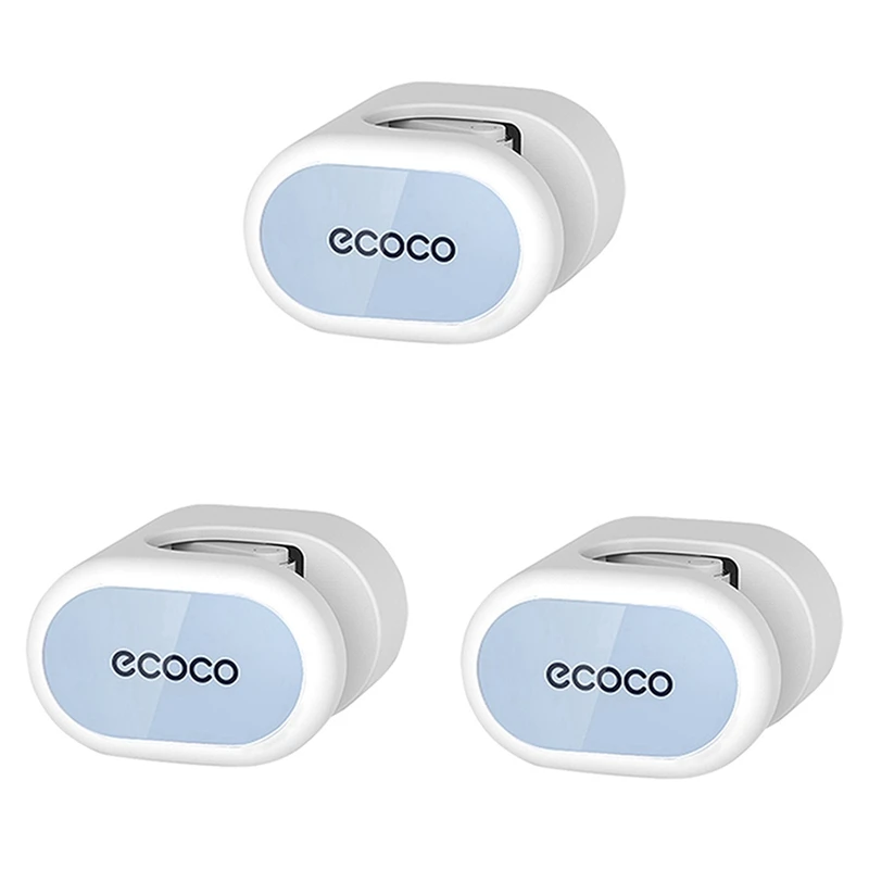 

Настенный держатель для швабры 3X Ecoco, синий
