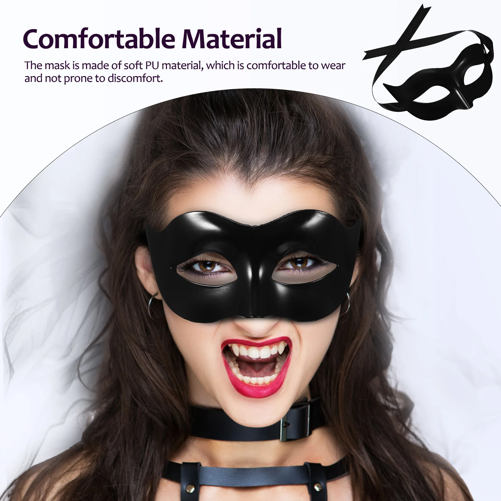 

Masquerade Party Mask Halloween Prop Adults Cloak Supplies Clothes Men Outfits Costume