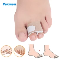 pexmen hammer toe straightener corrector broken toe splint wraps for curled crooked broken toes overlapping and hammertoes