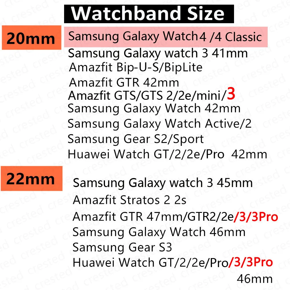 20mm 22mm Band for Samsung Galaxy Watch 4 5/pro active 2 Gear s3 accessories correa silicone bracelet HUAWEI GT 2 3 pro strap images - 6