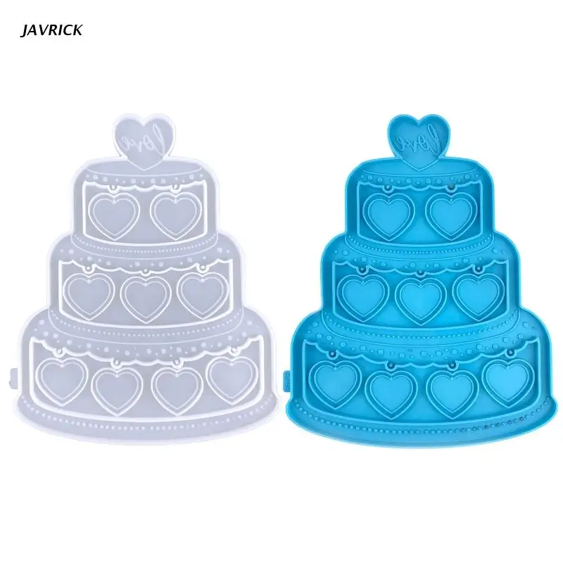 

Photo Frame Decoration Silicone Mold Cake Love Pendant Mold Resin Casting Mold