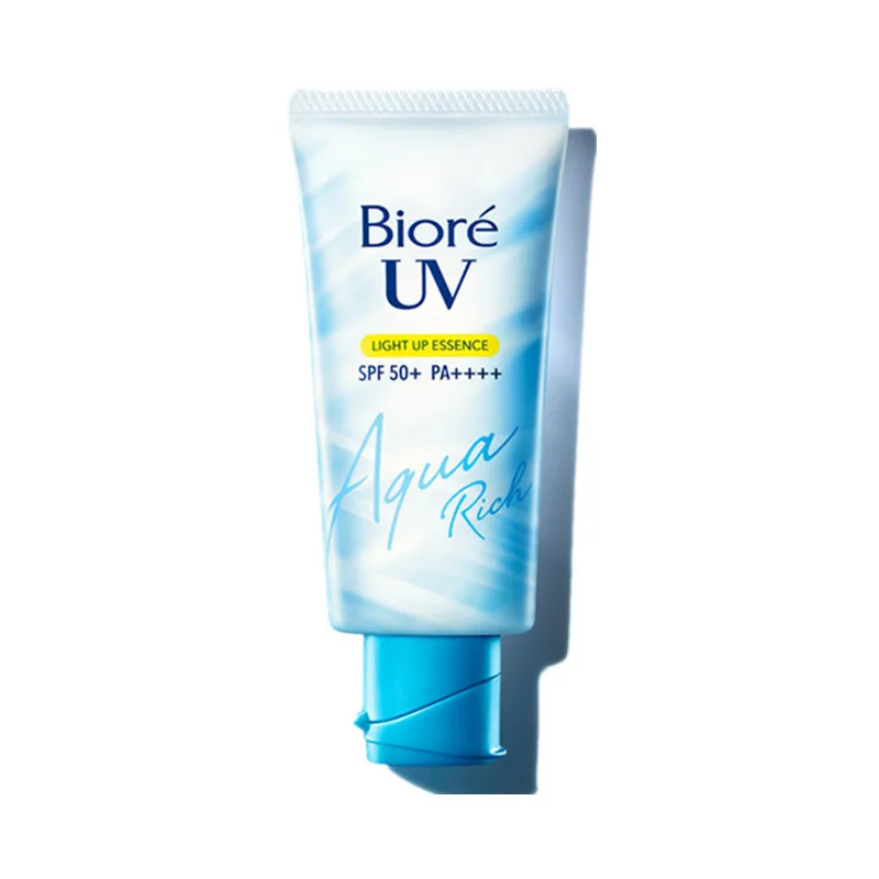 

New 70ml BIORE UV Aqua Rich Light Up Essence SPF50 Sunscreen Brighten Skin Anti-UV Waterproof Sun Protection For All Skin Types