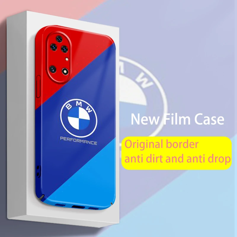 

Luxury M Power BMW For Huawei P50 P40 P30 P20 Nova Y70 10 9 8 7 SE Pro Lite 5G Feilin Film Phone Case Hard Cover