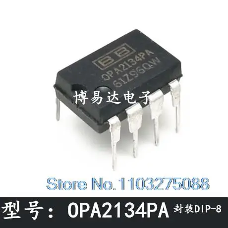 

10PCS/LOT OPA2134PA DIP-8 OPA2134