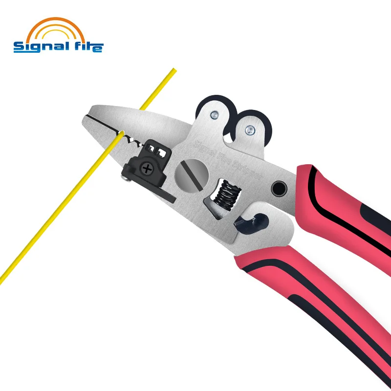FTTH  8 in1 Optical Fiber Stripper Multifunctional optical fiber stripper Replaceable cleaning cotton ZSQ-08