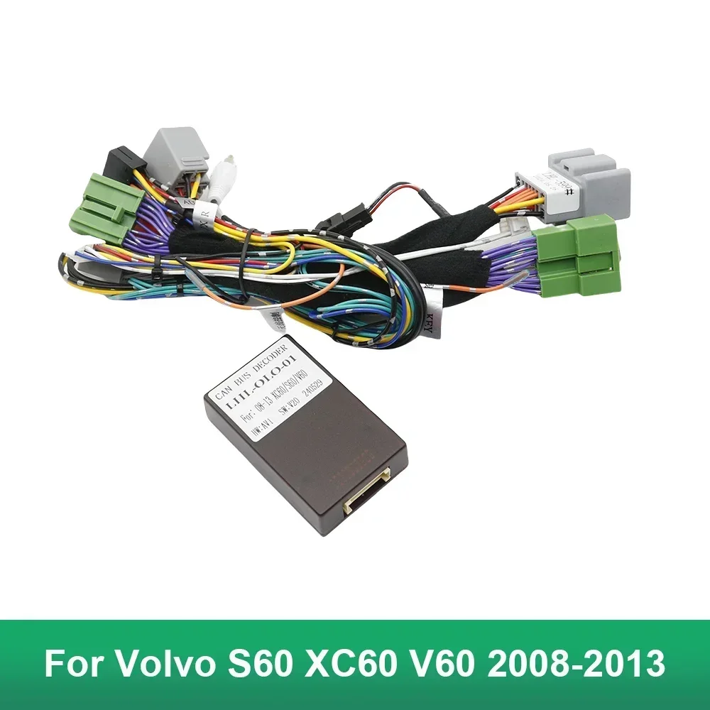 Жгут проводов для автомобильной аудиосистемы с коробкой Canbus Volvo S60 XC60 V60 08-13