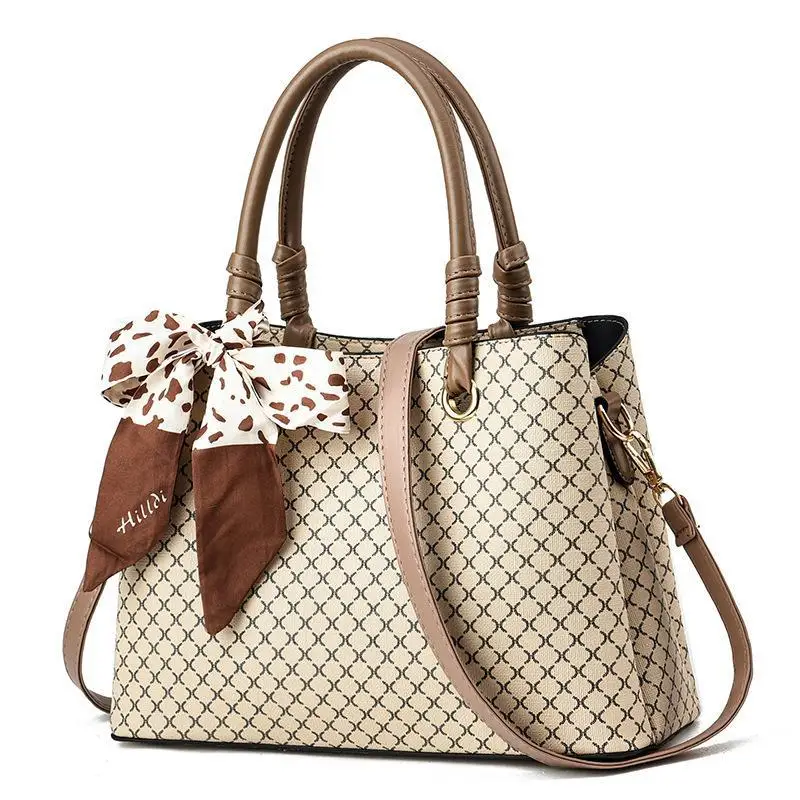 

Printed Womens Croosbody Bags High Quality Leather Large Capacity Purses And Handbags Luxury Designer Ladies Casual Totes Sac