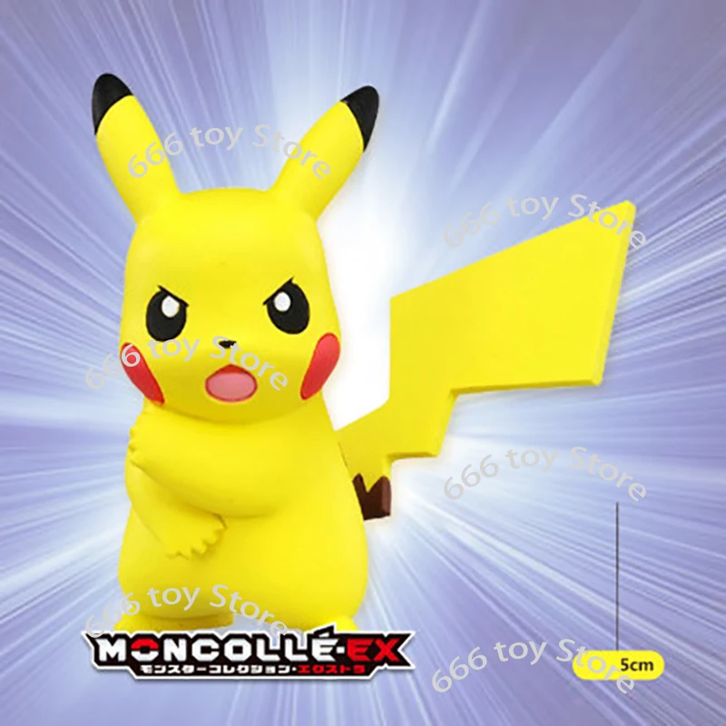 Фигурки Takara Tomy Pokemon Оригинальные фигурки легендарный чимчар храп Mimikyu Mew Meowth Jolteon