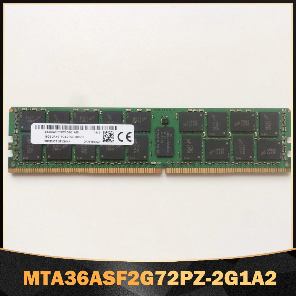 

1PC RAM 16G 16GB 2RX4 PC4-2133P DDR4 2133 For MT Server Memory MTA36ASF2G72PZ-2G1A2