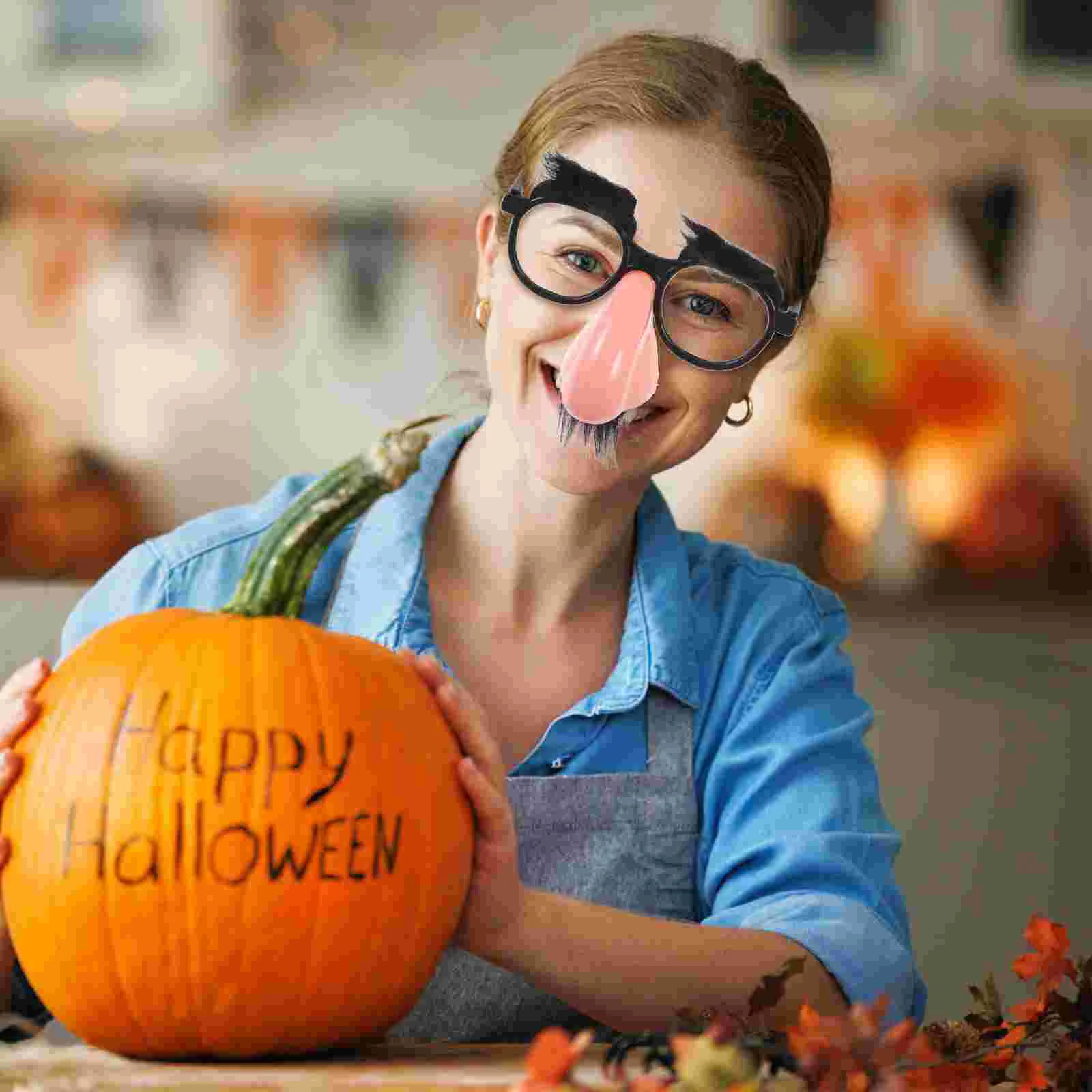 

Funny Novelty Halloween Glasses Big Nose Amusing Peculiar Sunglasses Glasses For Costume Party Decoration Cosplay Props