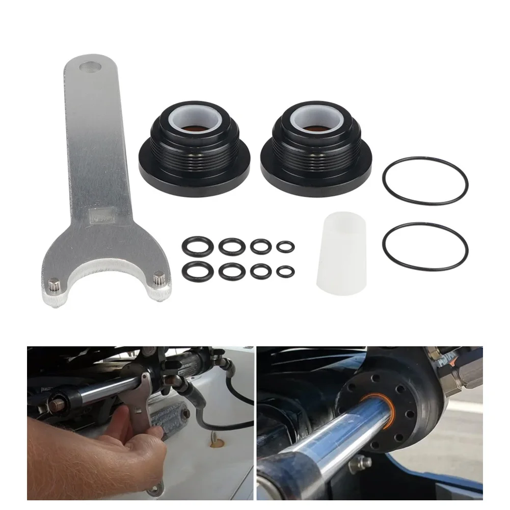 Комплект Уплотнений гидравлического рулевого цилиндра с передним креплением и