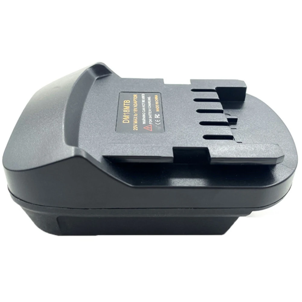 Адаптер преобразователя батареи DM18MTB для аккумуляторов Dewalt/Milwaukee 18/20 в