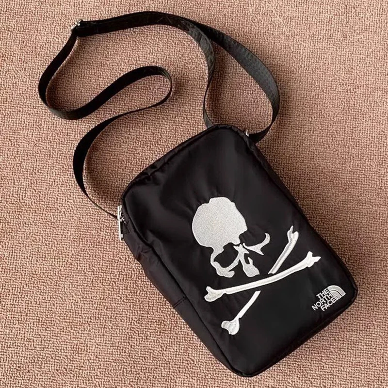 

MASTERMIND New MMJ Black Soul Skeleton Bag Mastermind Japan's Multi-Functional Digital Sling Bag Cross-Body Bag and Hanging Bag