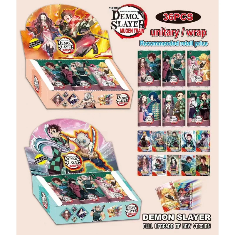 Коллекционные карточки BANDAI (английская версия): Dragon Ball, Naruto, Demon Slayer, One Piece. Аниме-атрибутика. Целая коробка. Подарок. Игрушки. (art.: 3920db3ce4338) - 3920db3ce4338