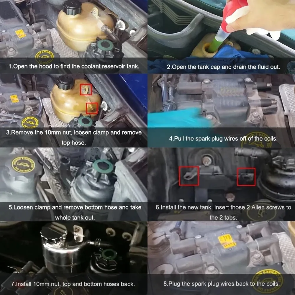 Головка охлаждающей жидкости расширительный резервуар для воды крышка