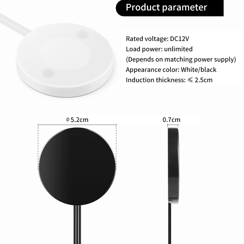 Регулируемый сенсорный датчик скрытый сенсор регулировки яркости проникающий