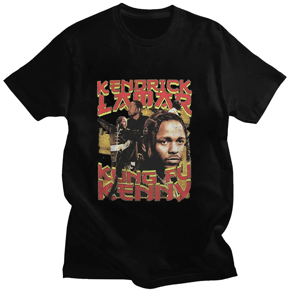 

Удобная детская футболка с рисунком Kendrick Lamar в стиле Харадзюку, летняя хлопковая Повседневная Свободная Мужская футболка с коротким рукаво...