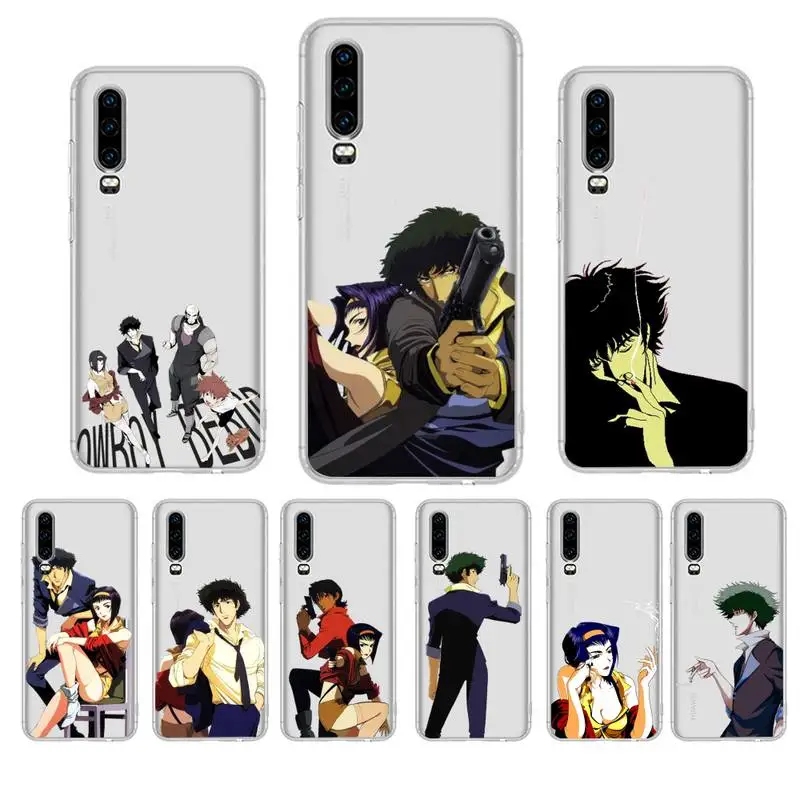 

TOPLBPCS Cowboy Bebop Phone Case For Huawei P20 P30 Pro P40 lite Mate 20lite for Y5 Y6 Honor 8X 10 Capa