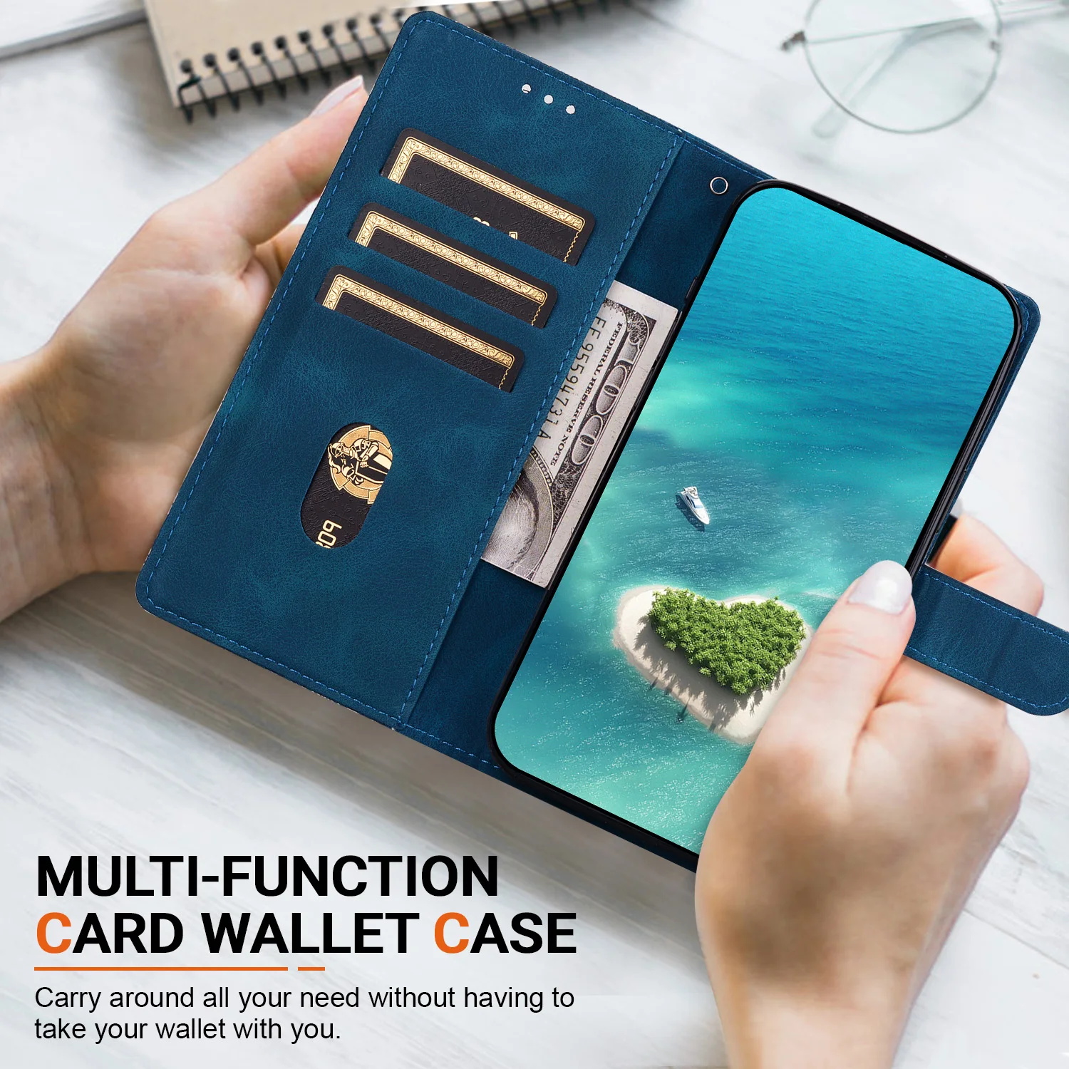 Фото Чехол-кошелек для Redmi 10 13C 15C 12 13 15 4G 5G 15A 14C 12C 10C 10A 9 9C 9A 8 8A 7A 7 6 6A, кожаный чехол-книжка с подставкой для телефона. №5
