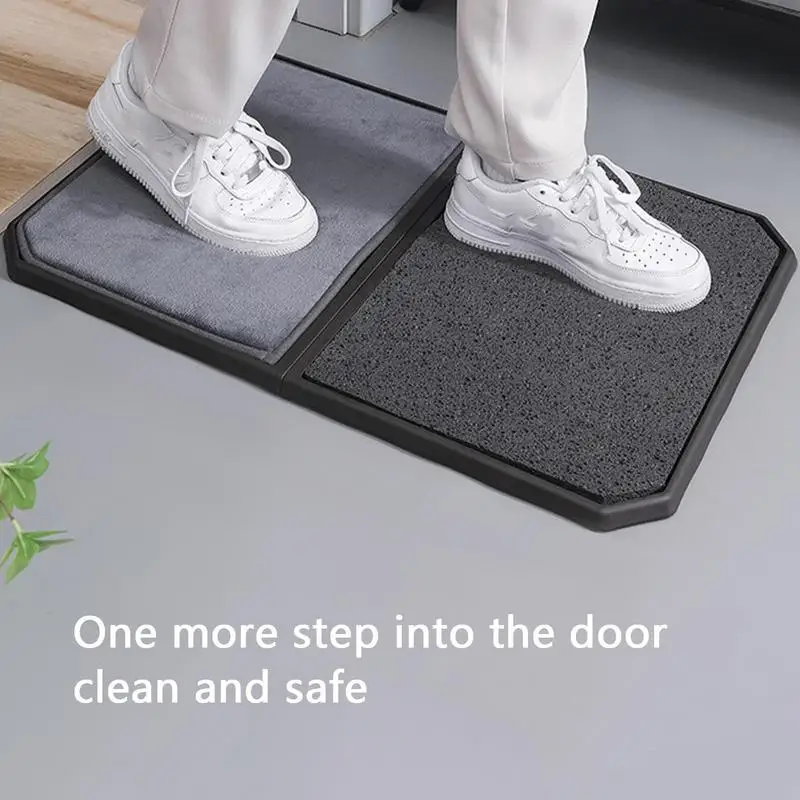 

Universal Disinfected Entrance Door Mat Anti Slip Front Door Mat Floor Doormats Shoes Soles Cleaning Outdoor & Indoor Floor Mat
