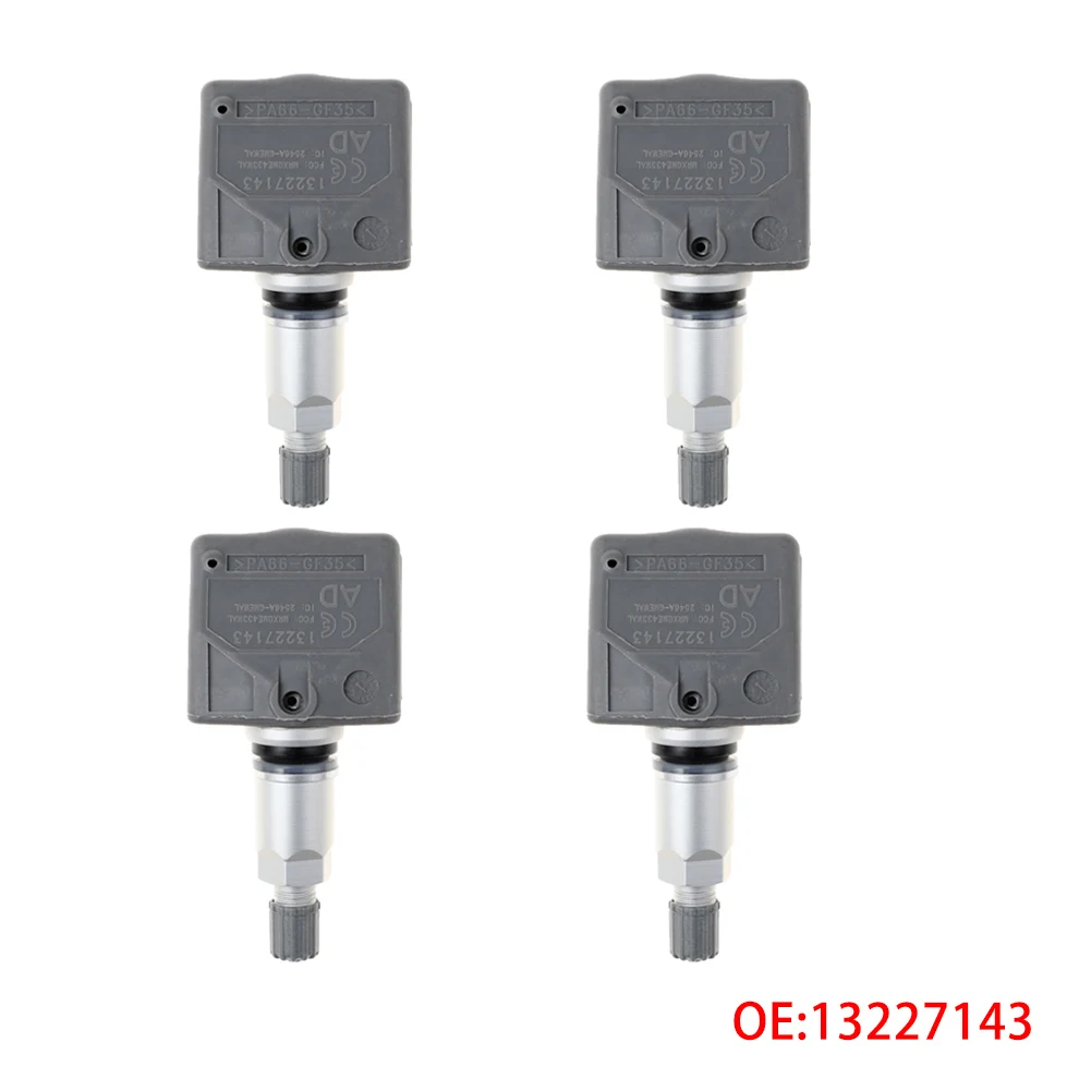 

4PCS Tire Pressure Monitoring TPMS Sensor Longlife Plug To Use Durable Quick Response Stable 12*5*5cm Anti-Wear