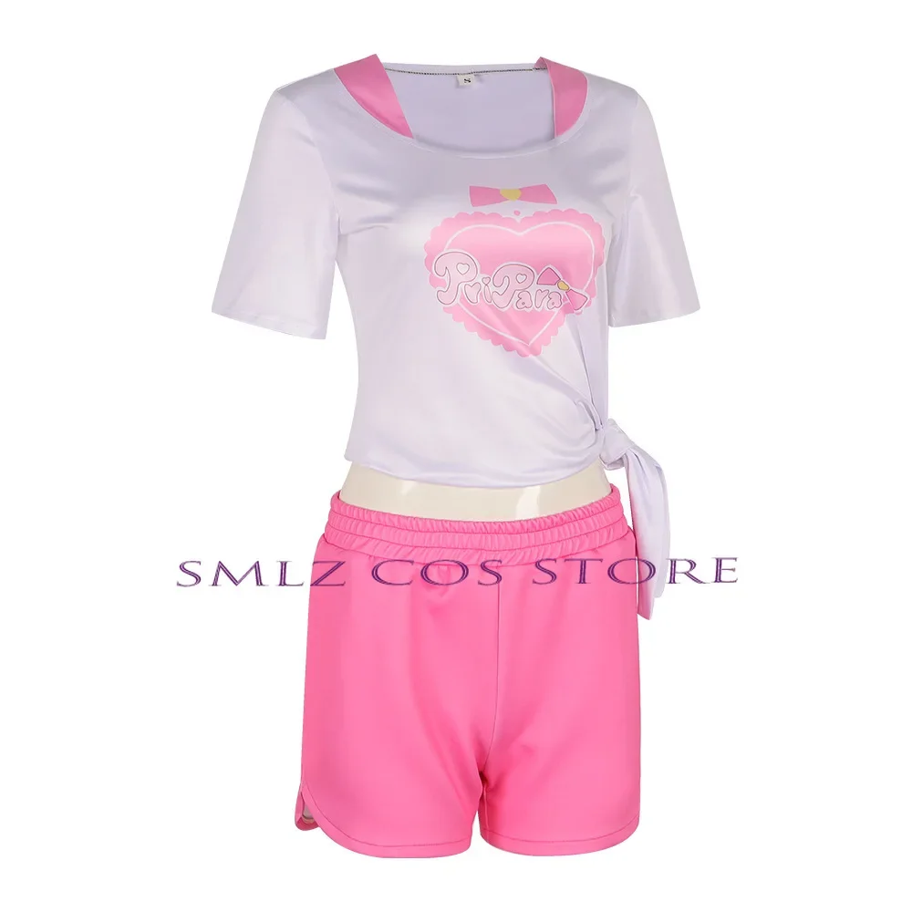Аниме PriPair Косплей Manaka Laala Костюм Non Cos Mirei Minami Team Uniform Shiratama Mikan Play Outfit для женщин